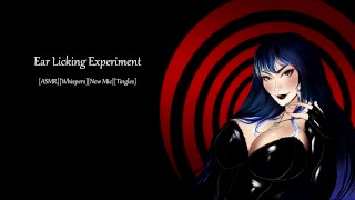 Mistress Experiment With ASMR Ear Licking
