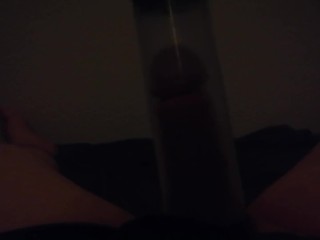 Penis pump & solo masturbation
