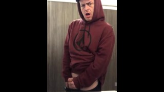 Toilet Jerk Off The Public Toilet
