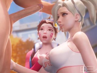 Overwatch Mercy Compilation #1 [Sfm/Blender]