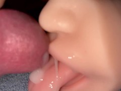Lucy LawLips - I took a quick cum shot into the MILF’s mouth 