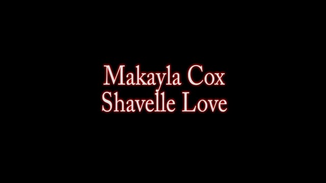Butt Banging Lesbians! Makayla Cox Ass Fucks Shavelle Love!