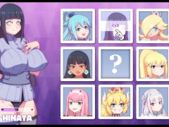 Waifu Hub [PornPlay Parody Hentai game] Emilia from Re-Zero couch casting - Part2 Naughty girl