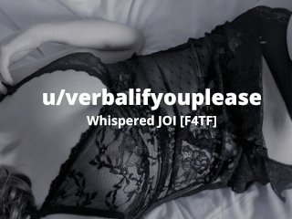 Whispered JOI_for Your Girlcock [F4TF] [British Lesbian Audio]