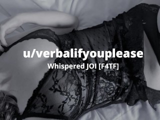 Whispered JOI for Your Girlcock [F4TF]_[British Lesbian Audio]