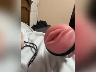 Teen Licks And Cum In Fleshlight! Follow My Onlyfans!