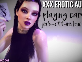 Jerk Off Instruction Game: Playing Card Deck (52+Joker) Asmr Xxx Erotic Audio