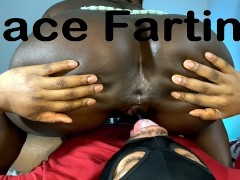 LUCKY GUY EATS ASS | And then she FARTS in his face