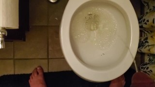 Orgasm My Boyfriend Had Been Drinking And Needed Me To Hold His Dick While He Peed AND To Hold The Camera For A Long Pee