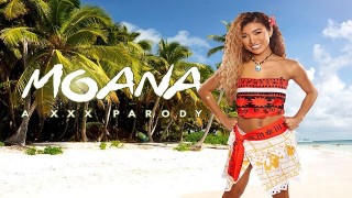 Moana Clara Trinity An Asian Babe As MOANA Is Wet As The Ocean In This VR Porn Video