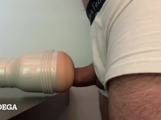 I couldn't_stop moaning while coming inside my new fleshlight
