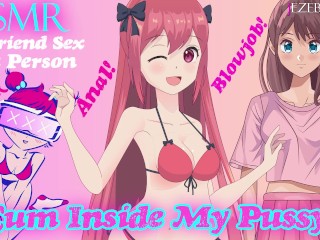 ASMR_Dirty Talk "Cum Inside My Pussy!" Girlfriend Roleplay