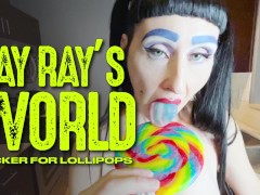 RAY RAY XXX Gets weird with some Candy before masturbating