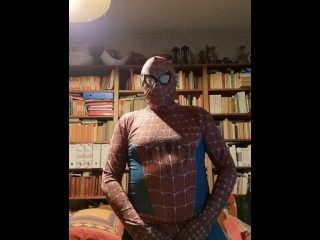 Dans ma tenue Spiderman