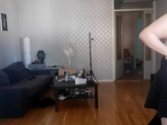 Cleaning my Livingroom and Dancing