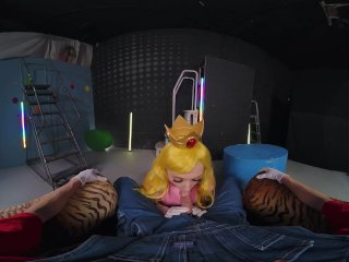 VR Conk Fuck Beautiful Princess Peach In_Best Super Mario XXX_Parody VR_Porn