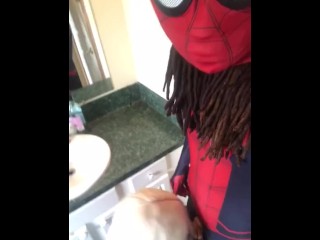 Harley_Quinn Sucks Spider-Man’s BBC