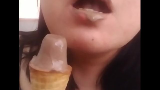 LICKING Delicious ICE CREAM - Pornhub.com