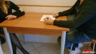 Blonde Milf Studentessa Vogliosa Si Offre Di Scegliere Per Passare Esame DIALOGHI IN ITALIANO