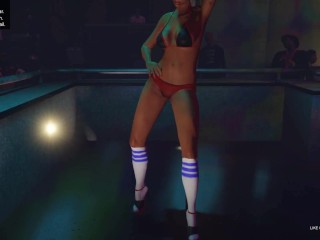 Grand Theft Auto,GTA 5: Horny Guy Is Throwing_Money In The Strip Club-Ep1