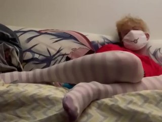 Femboy Teases Then Uses A Vibrator