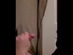 20 year old visits gloryhole for the first time. Body quivering head