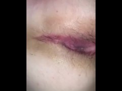Straight pussy talking and gape farting 
