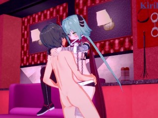 Anna and Yuuki have deep sex in a secret_room. - Princess Connect! Re:Dive Hentai