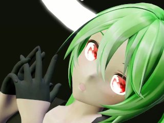 Hentai Miku Miku Dance Yyb Nebula Miku Cynical Night Plan Green Hair Smixix Color Edit