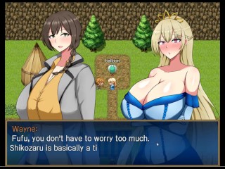 Abandoned village reclamation of Princess Ponkotsu Justy [PornPlay Hentai_game] Ep.1 Lazy_princess