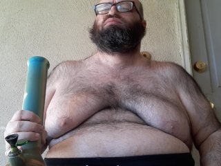 Cigarette And A Bong Before A Jerk