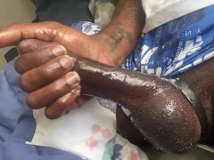 OMFG 🙀 THIS IS ONE BIG BLACK NASTY COCK “FANS LOVE WHEN IM CALL THEM LITTLE DICKSUCKERS “ eat bitch