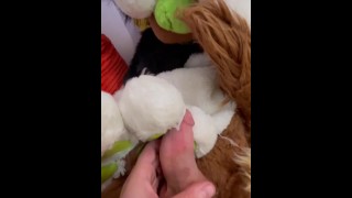 Couple While Charlie Assists Chuckles Cums Is In Pursuit