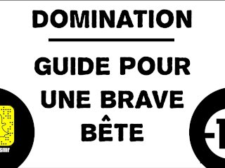 Joi-Guide - Domination Français! Pour Homme Salope!