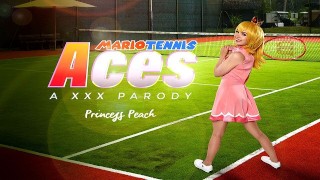 Lilly Bell As PRINCESS PEACH Aspires To Be MARIO TENNIS ACE VR Porn