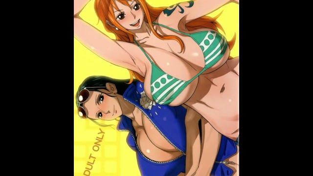 Uncensored Nami Hentai Videos - ONE PIECE - HOT NAMI HAVE FUN WITH USOPP (UNCENSORED) / 69 POSITION / TITTY  FUCK