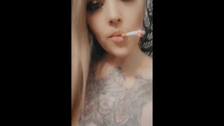Second Installment Of The Goddess Smoking