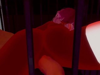 GivingYour Horny Caged VR Puppy A Treat VRChat ERP (POV)