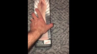 Kinky Unboxing And Testing Out My New The Fister Dildo In My Ass For The First Time As Well As Cum In Its Palm