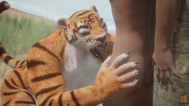 Tiger Sex Video Girl - Wild Life / Tiger Furry Girl Catch its Prey - Pornhub.com