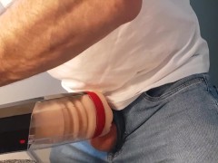 Sucked the Cum out of me ☺ Hot Sex Toy review fucks Hot Guy up..Wow!! 🤗