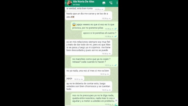 Pornhub Download Mensajes De Whatsapp Con La Novia De Mi Amigo Antes De Cogermela 
