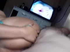 how not to ejaculate watching the bitch's ass being broken