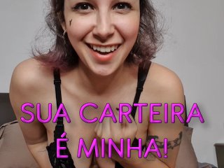 Punheta Guiada Desafio Sua Carteira Me Pertence! Findom Joi