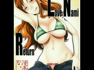 One Piece - Perfect Foursome With Horny Nami / Double Penetration / Titty Fuck