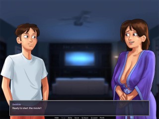 Summertime Saga: Guy And MILF Doing Naughty Things In_The House_Ep39