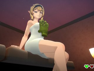 Orc Massage - Elfa Safada Recebendo Uma Massagem