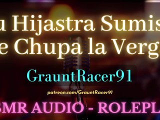 Tu Hijastra Chupa tu Verga Erecta y se Traga tuLeche - ASMR_Audio Roleplay