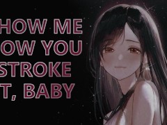 Sleepy Domme Girlfriend Tells You How To Stroke For Her | JOI ASMR
