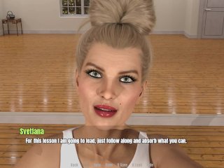 Stepgrandma's House: Dancing With Sexy Blonde Milf-Ep20